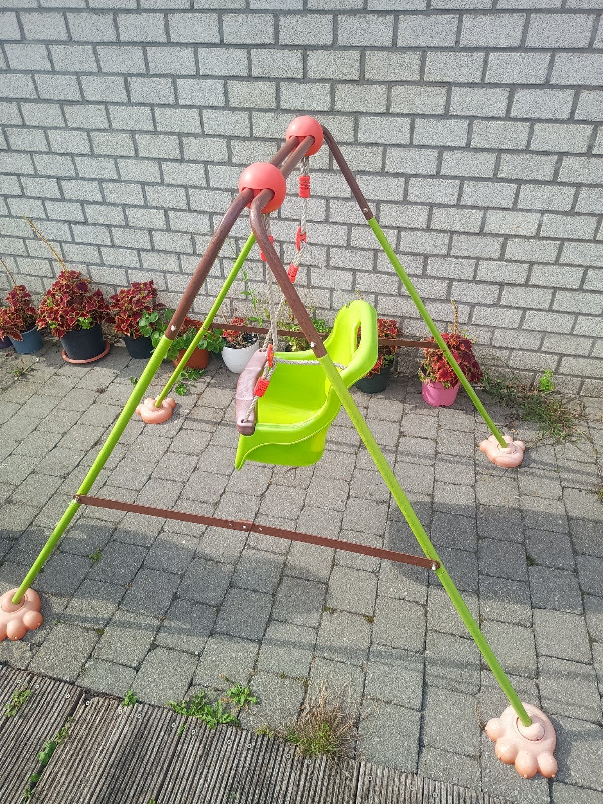 Schommel voor kinderen, Ophalen, Schommel