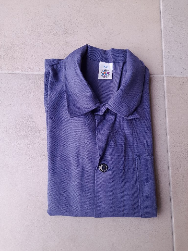 Donkerblauwe werkjas, Ophalen of Verzenden, Nieuw, Heren, Jas