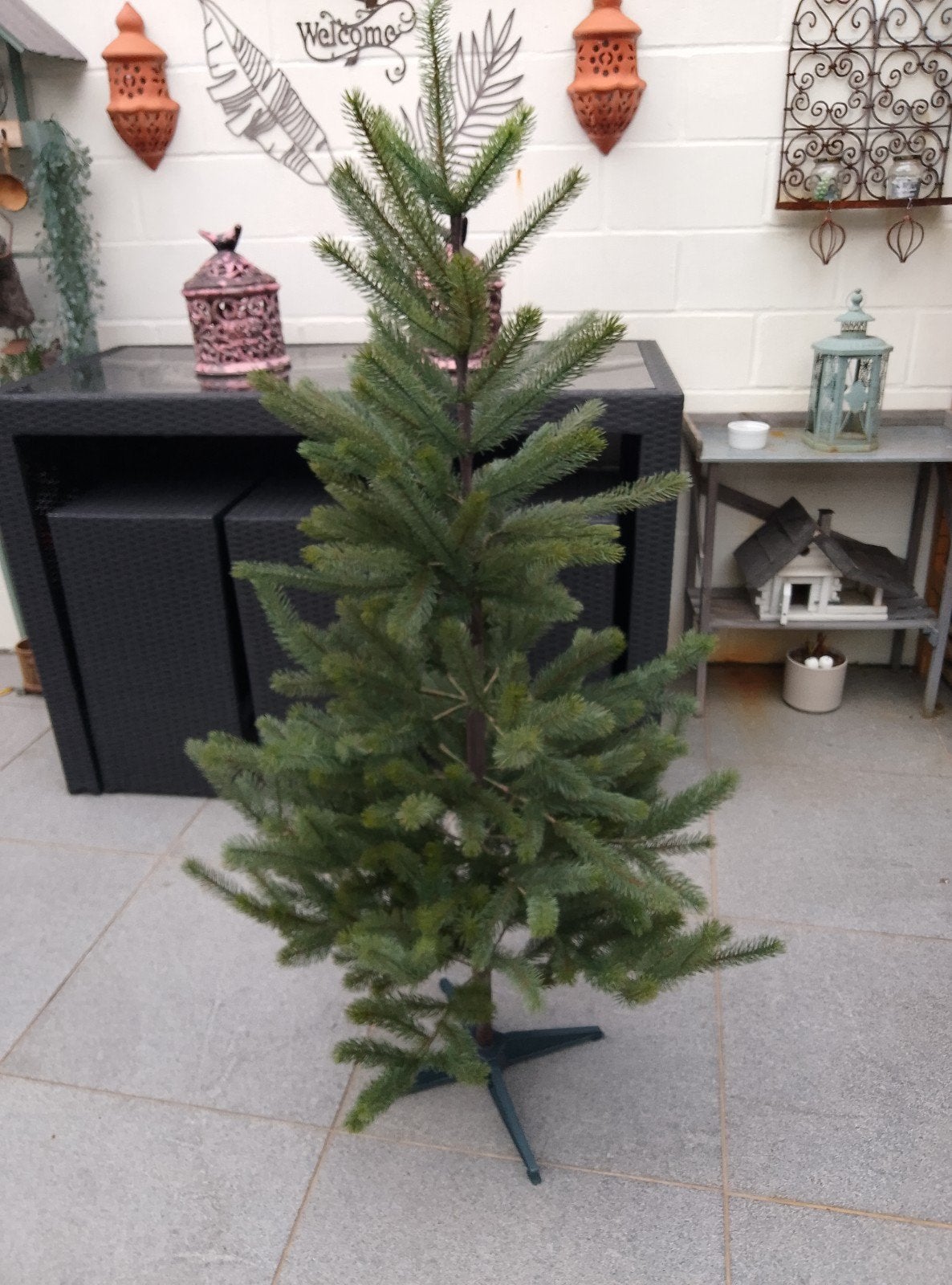 Kerstboom 1.50cm, Ophalen, Gebruikt