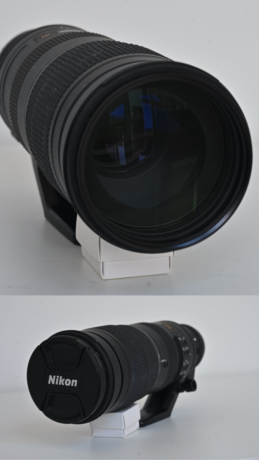 Nikon 200-500mm f/5.6 VR + FTZ Adapter + UV | Nieuwstaat, Enlèvement ou Envoi, Filtre inclus, Comme neuf, 500 mm