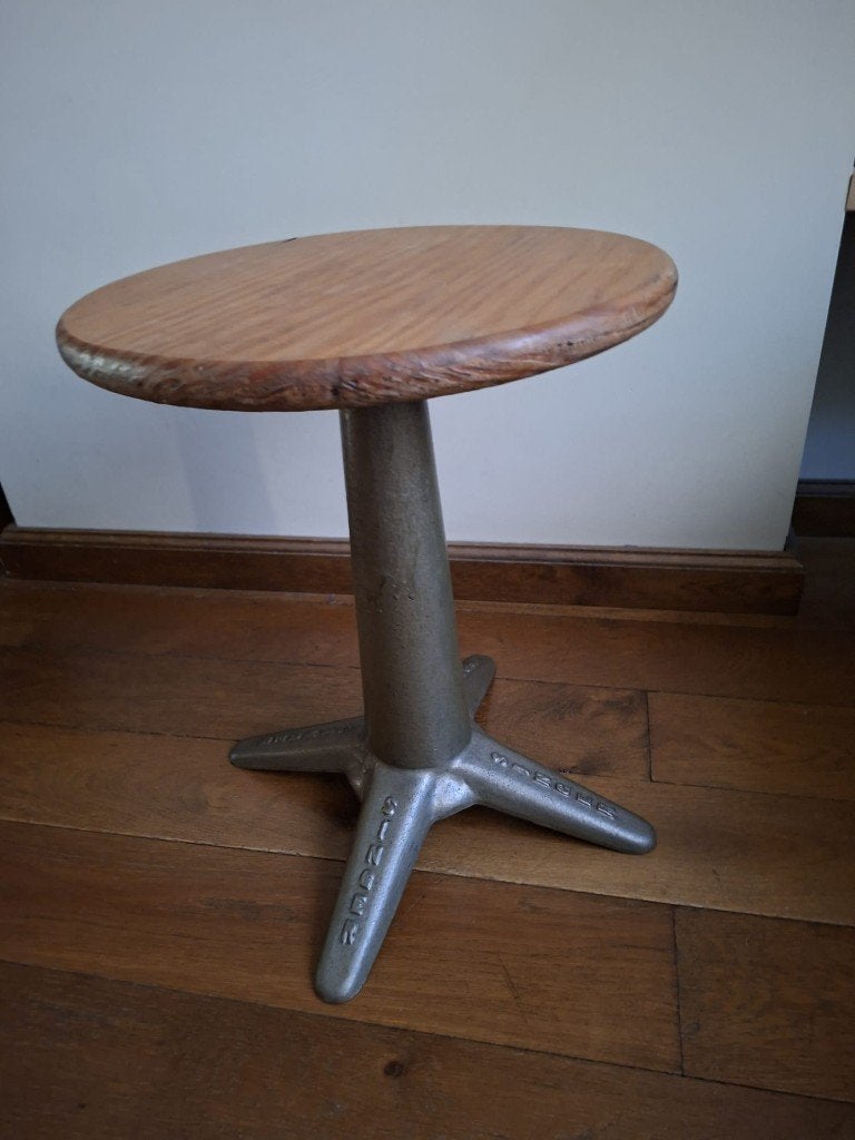 Singer krukje, fabriekskruk, cast iron stool, gietijzer, Ophalen of Verzenden