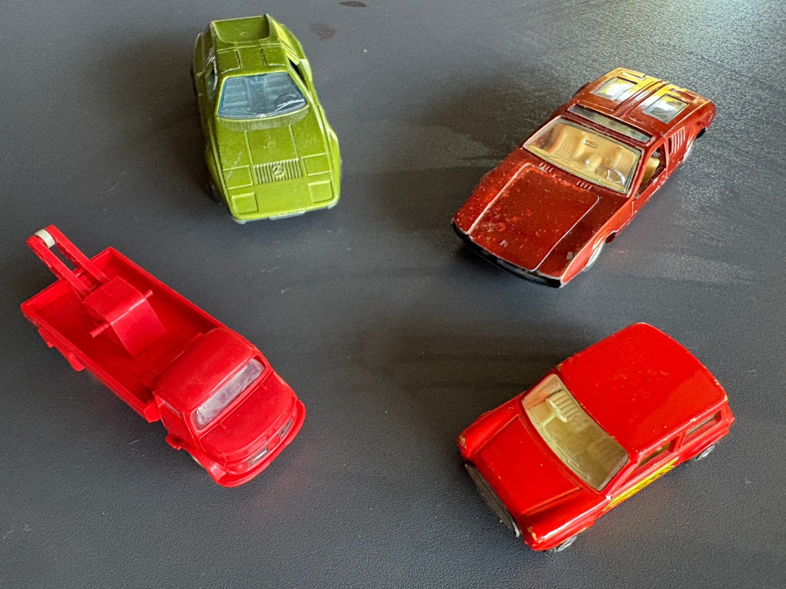 Autos miniatures 4 autos RARES en super etat LEGO LESNEY+++, Enlèvement ou Envoi, Comme neuf
