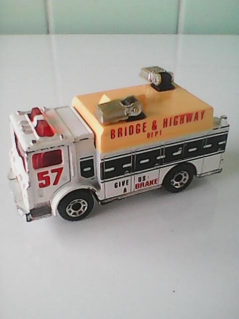 Vintage Matchbox Mack Power Truck AFHALING LEES BESCHRIJVING, Enlèvement, Utilisé, Voiture, Matchbox