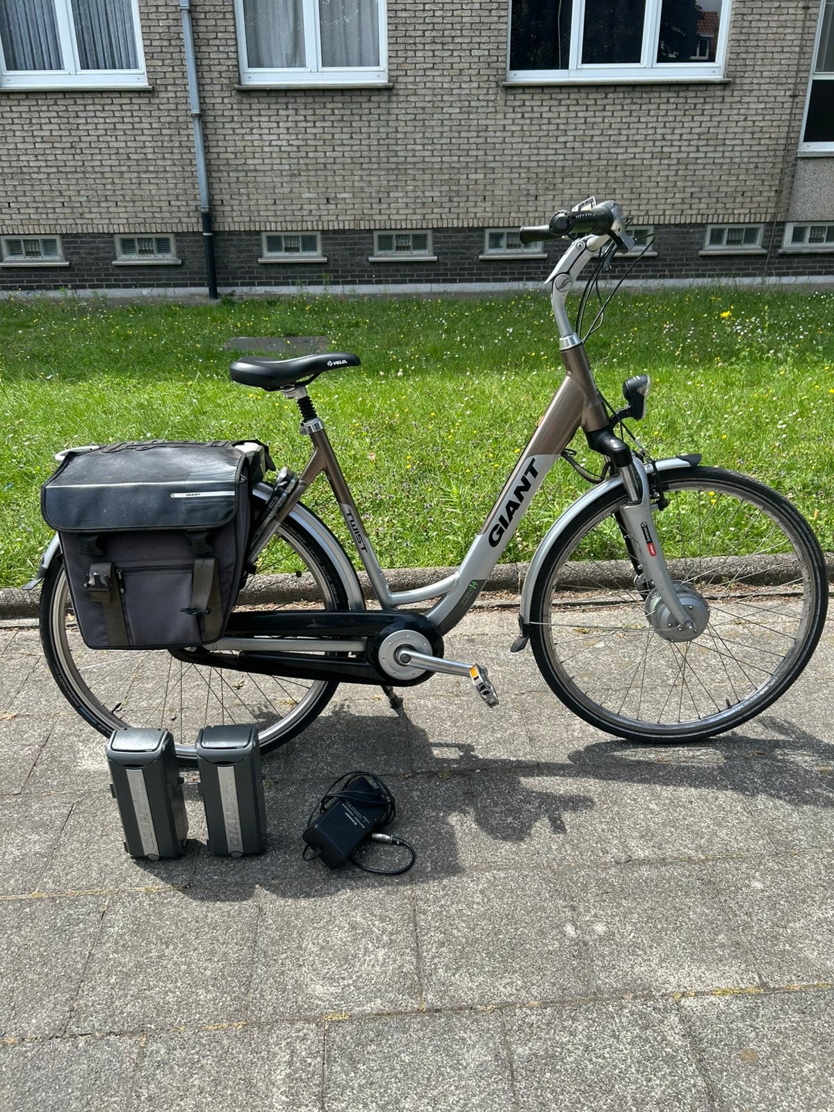 Vélo électrique géant état neuf Seulement 1300 km parcourus, Vélos & Vélomoteurs, Vélos électriques, Comme neuf, Giant, 50 km par batterie ou plus