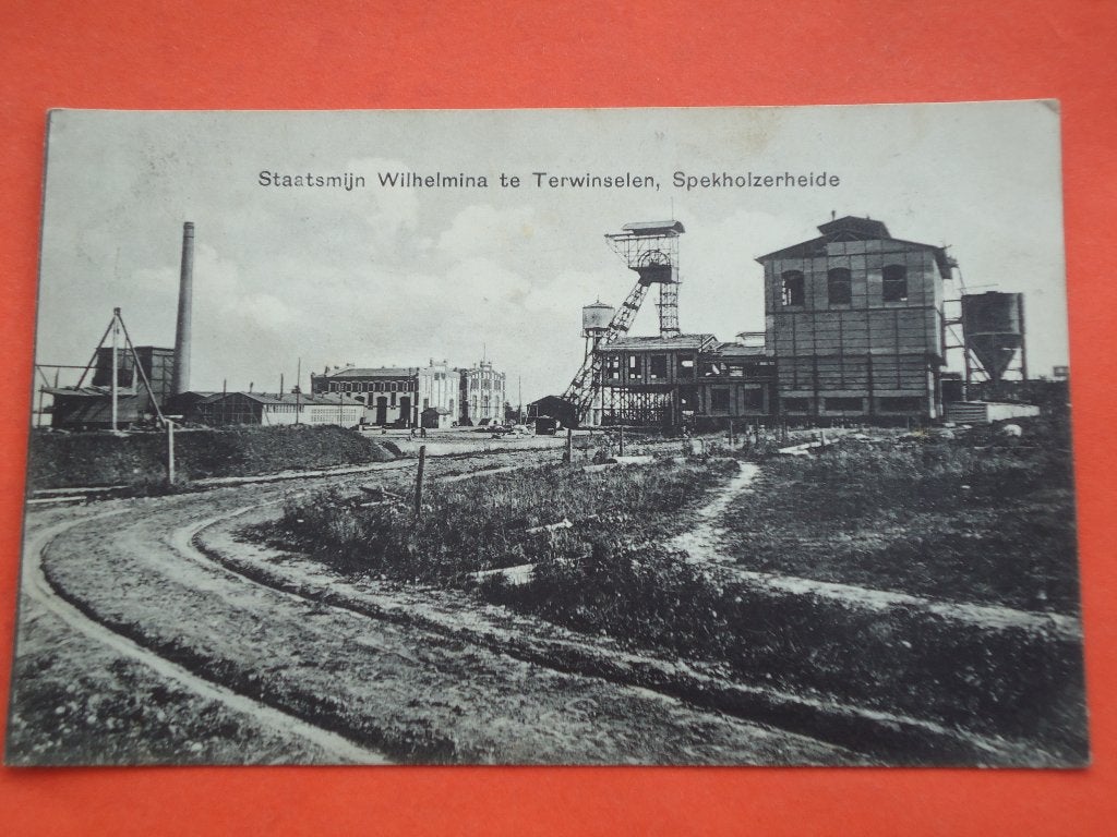 Limburg > Kerkrade Staaatsmijn Wilhelmina te Terwinselen, Collections, Cartes postales | Pays-Bas, Enlèvement ou Envoi, Avant 1920