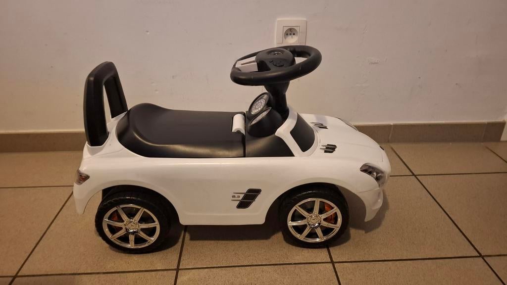 Mercedes Loopauto - Wit - met claxon en muziek, Kinderen en Baby's, Ophalen