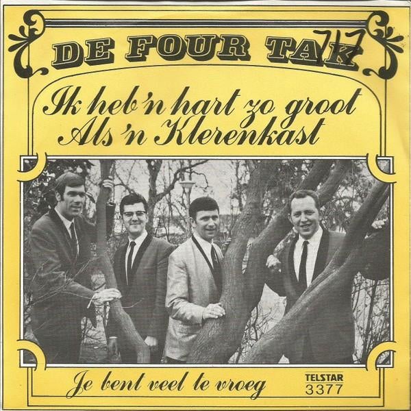 Gezocht: Four Tak – hart zo groot als ’n klerenkast, Ophalen of Verzenden