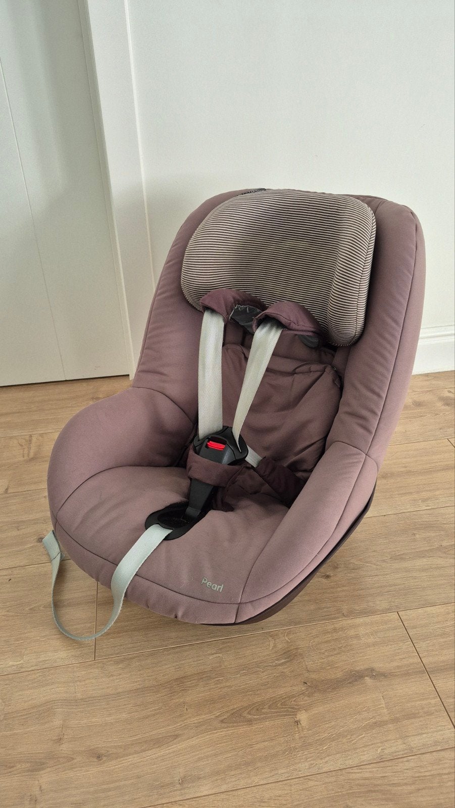 Maxi‑Cosi Pearl autostoel – taupe/bruin –  prima staat, Dossier réglable, Comme neuf, Enlèvement, Maxi-Cosi