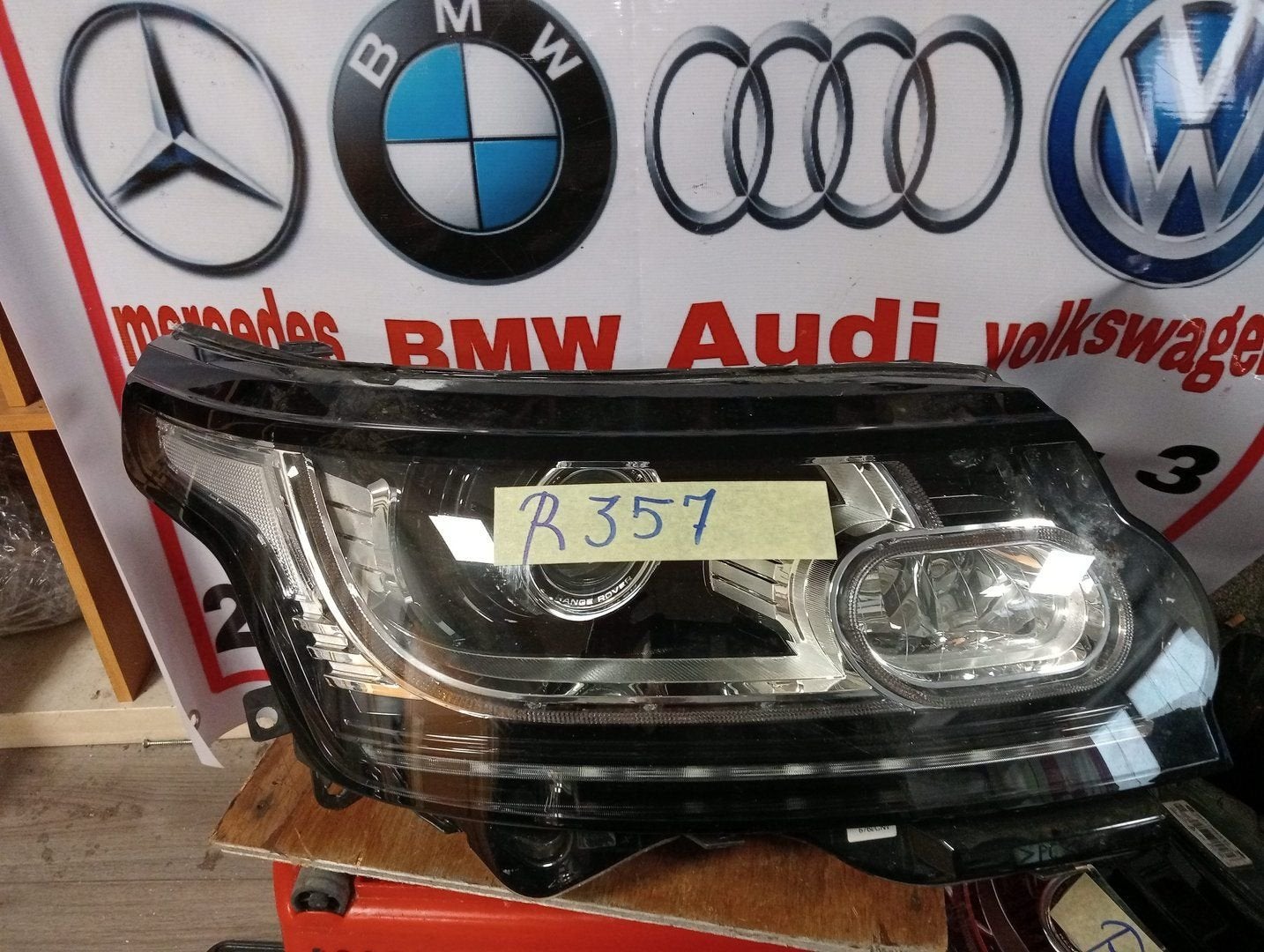 RANGE ROVER VOGUE L405 XENON LED-KOPLAMP L CK52-13W029-EG Ka, Land Rover, -, Utilisé, -