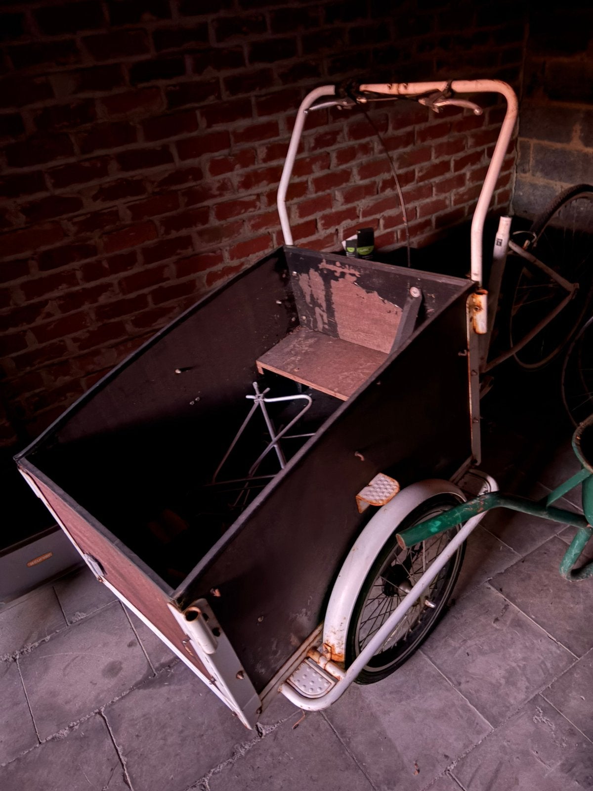 Bakfiets project, Fietsen en Brommers, Ophalen, Gebruikt