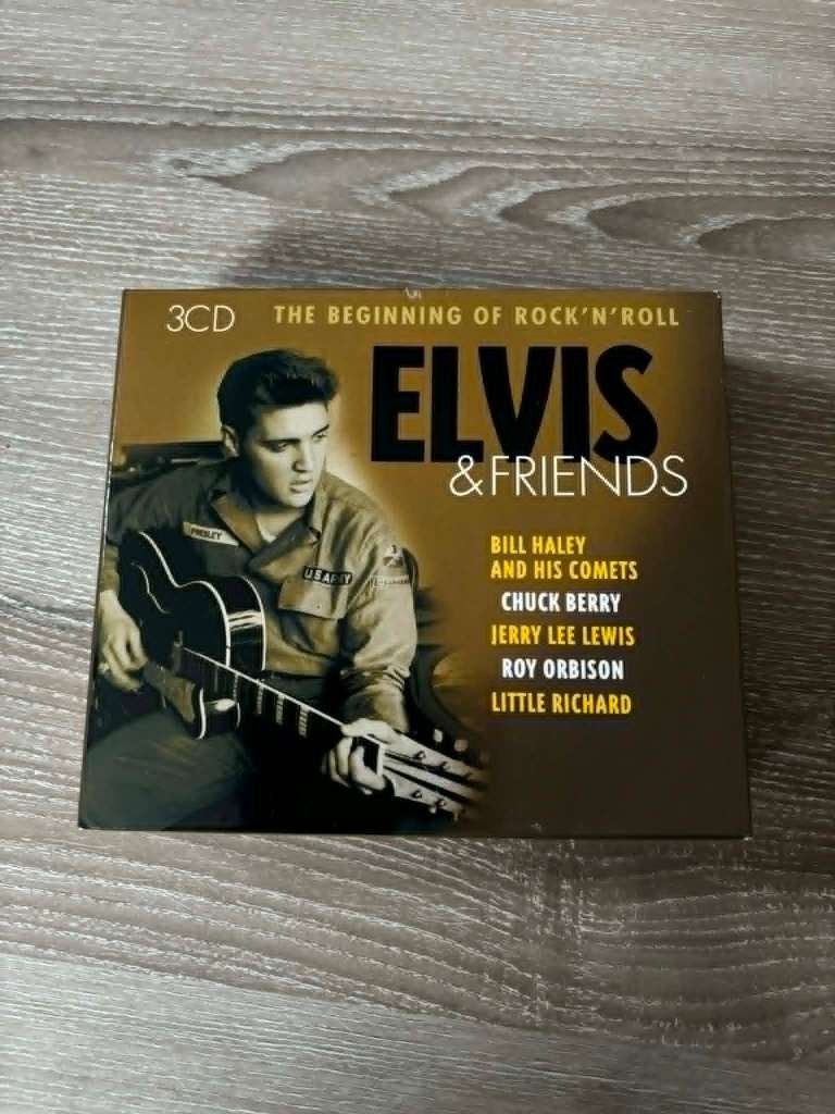 Elvis 3cdbox, The beginning of rock'n'roll, Elvis & friends, Cd's en Dvd's, Cd's | Rock, Ophalen of Verzenden, Zo goed als nieuw
