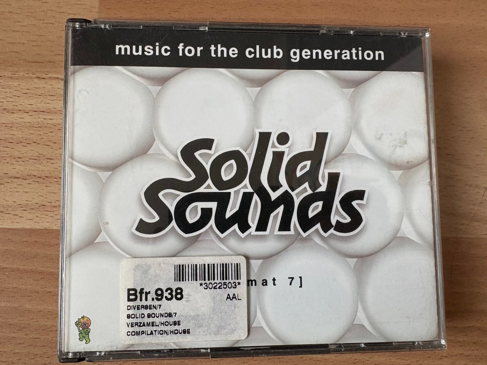 Solid sounds format 7, Ophalen of Verzenden, Gebruikt, Techno