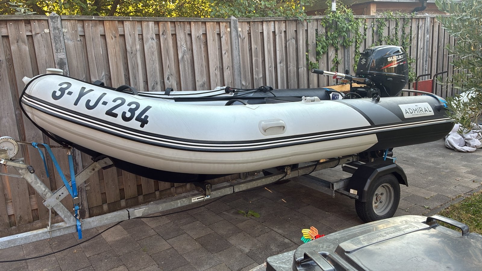 Rib, Watersport en Boten, Rubberboten, Ophalen of Verzenden, Zo goed als nieuw