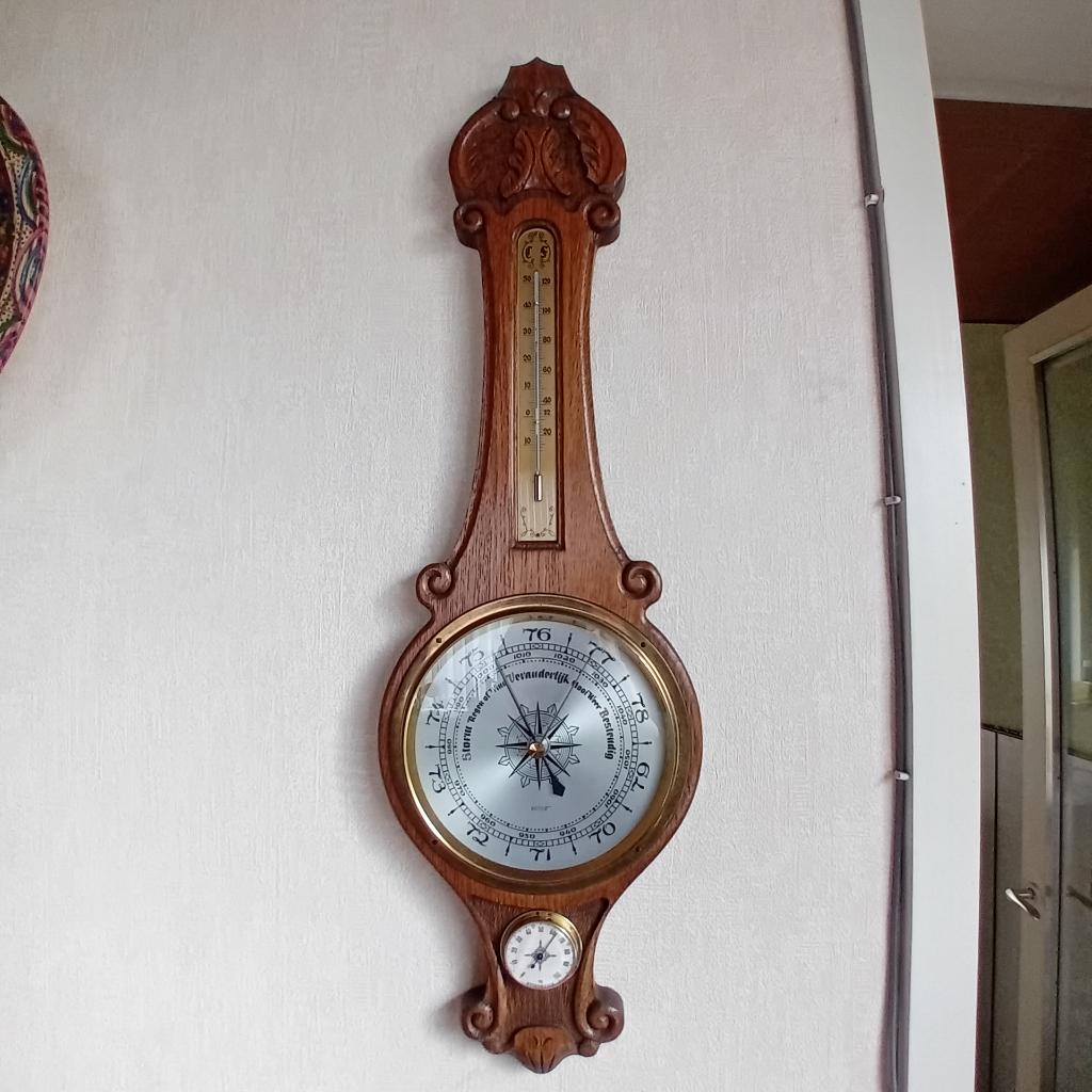 barometer, TV, Hi-fi & Vidéo, Stations météorologiques & Baromètres, Enlèvement, Utilisé, Baromètre