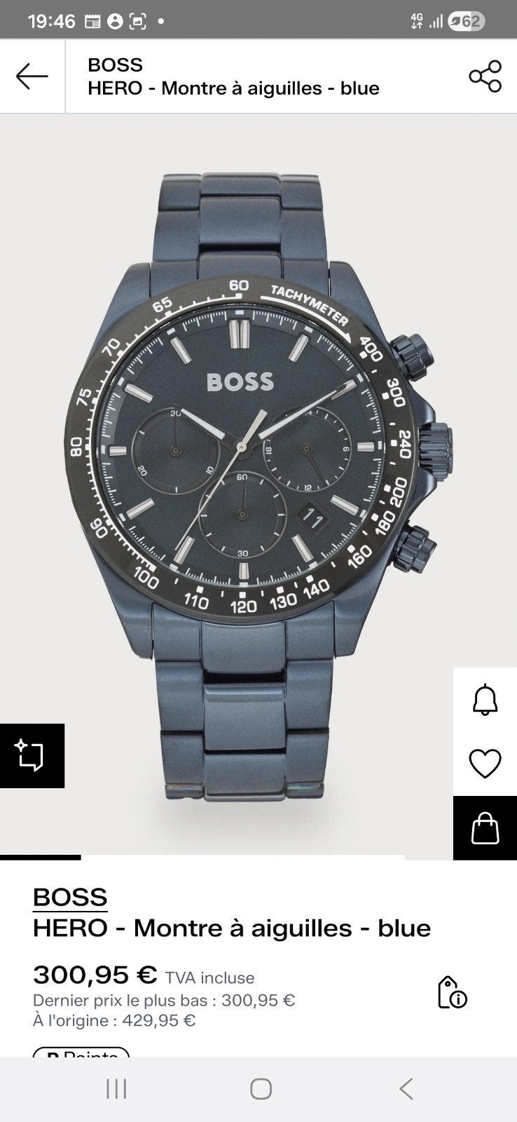 Montre à vendre, Handtassen en Accessoires, Horloges | Heren, Verzenden