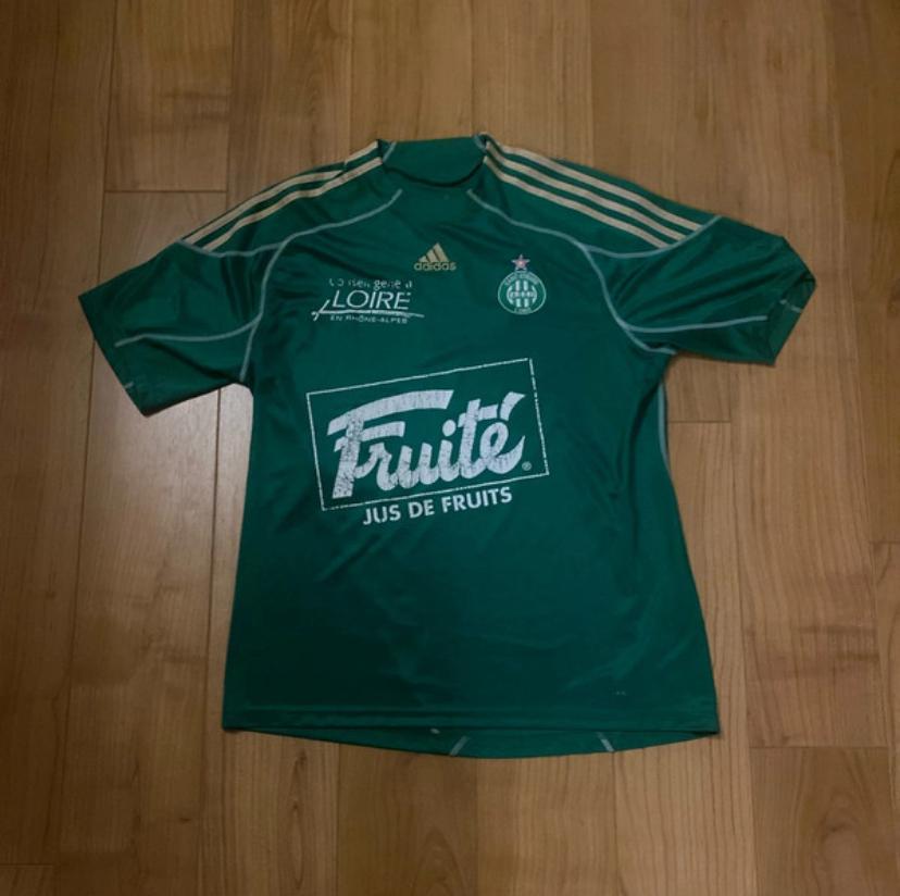 Maillot AS Saint-Étienne 2009-2010 Domicile floqués Payet, Ophalen of Verzenden, Zo goed als nieuw, Shirt