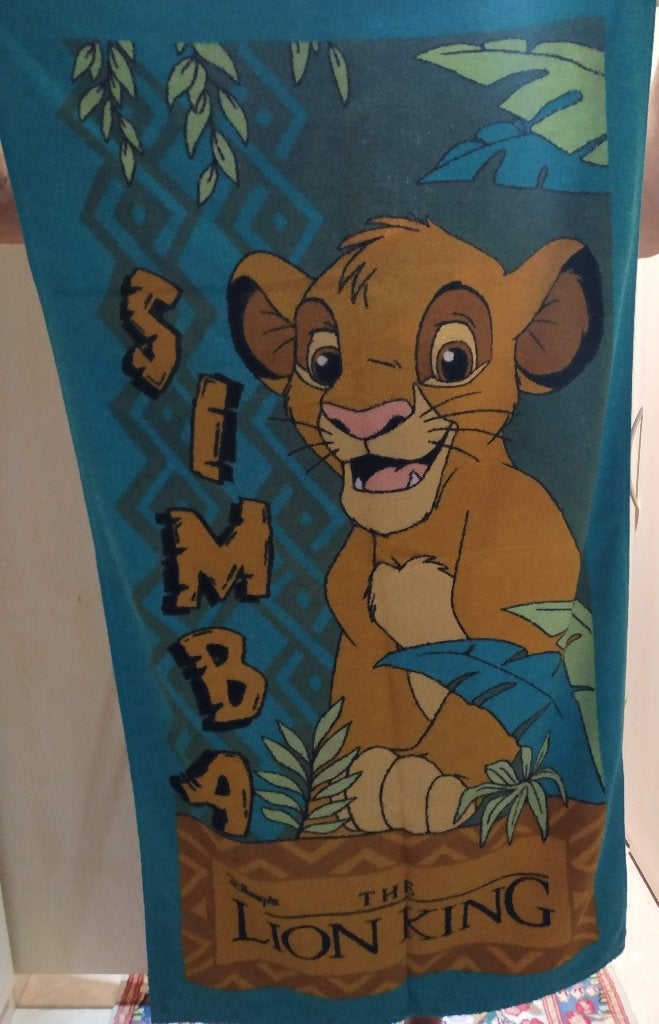 Nieuwe badhanddoek disney The Lion King, Ophalen of Verzenden, Nieuw