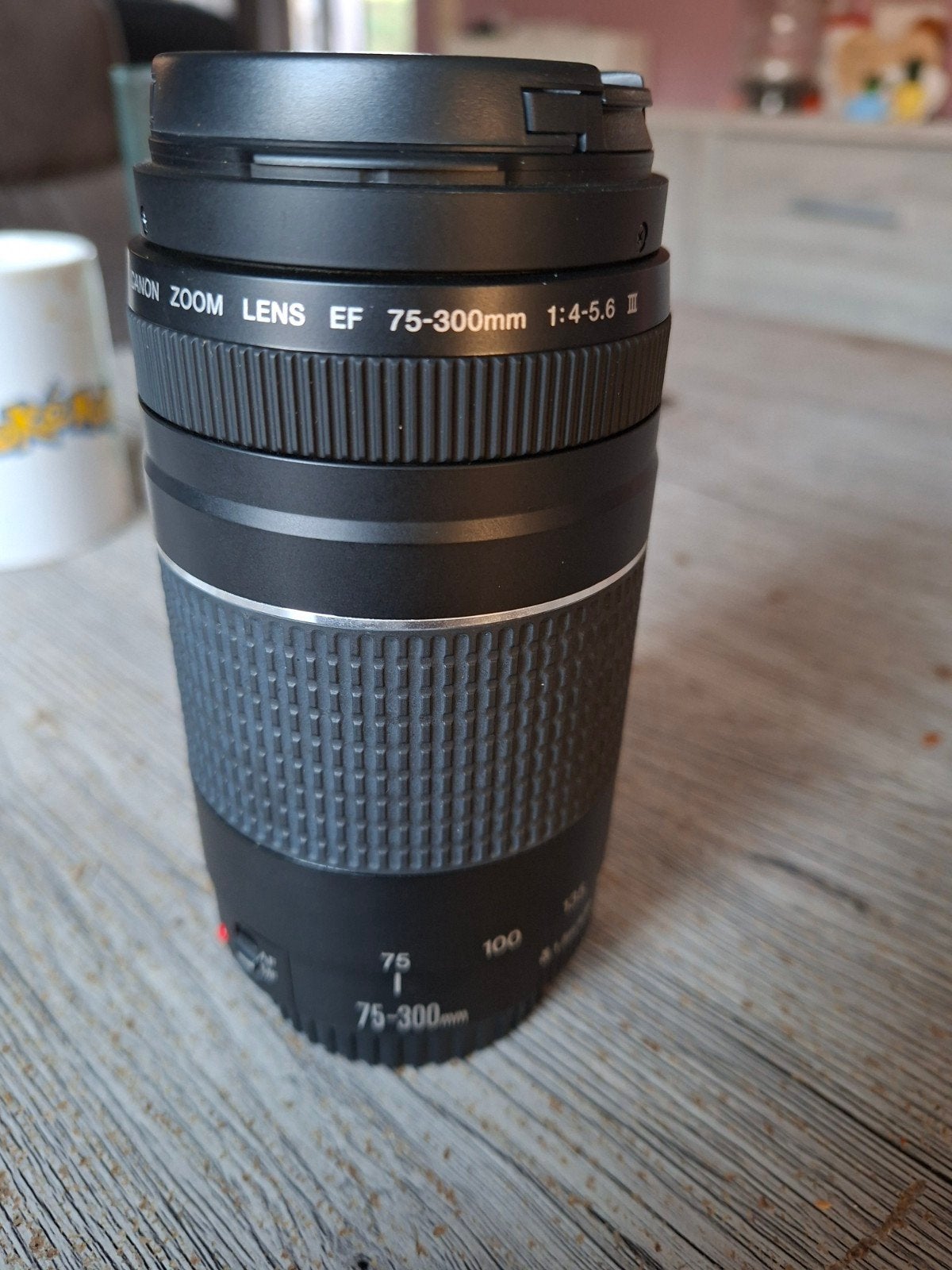 Canon 75-300mm lens, Enlèvement, Canon