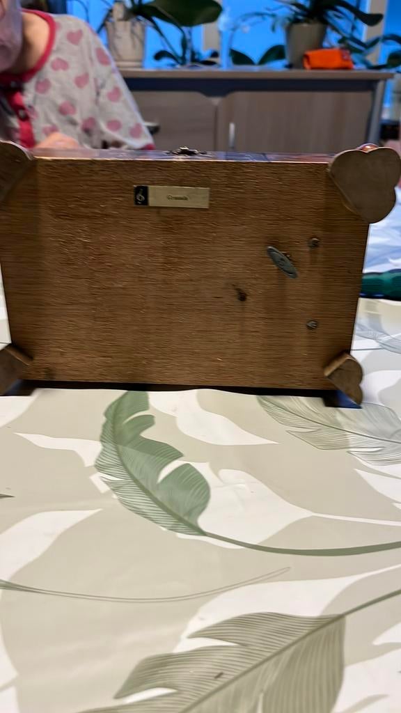 Houten muzie doosje, Antiek en Kunst, Ophalen