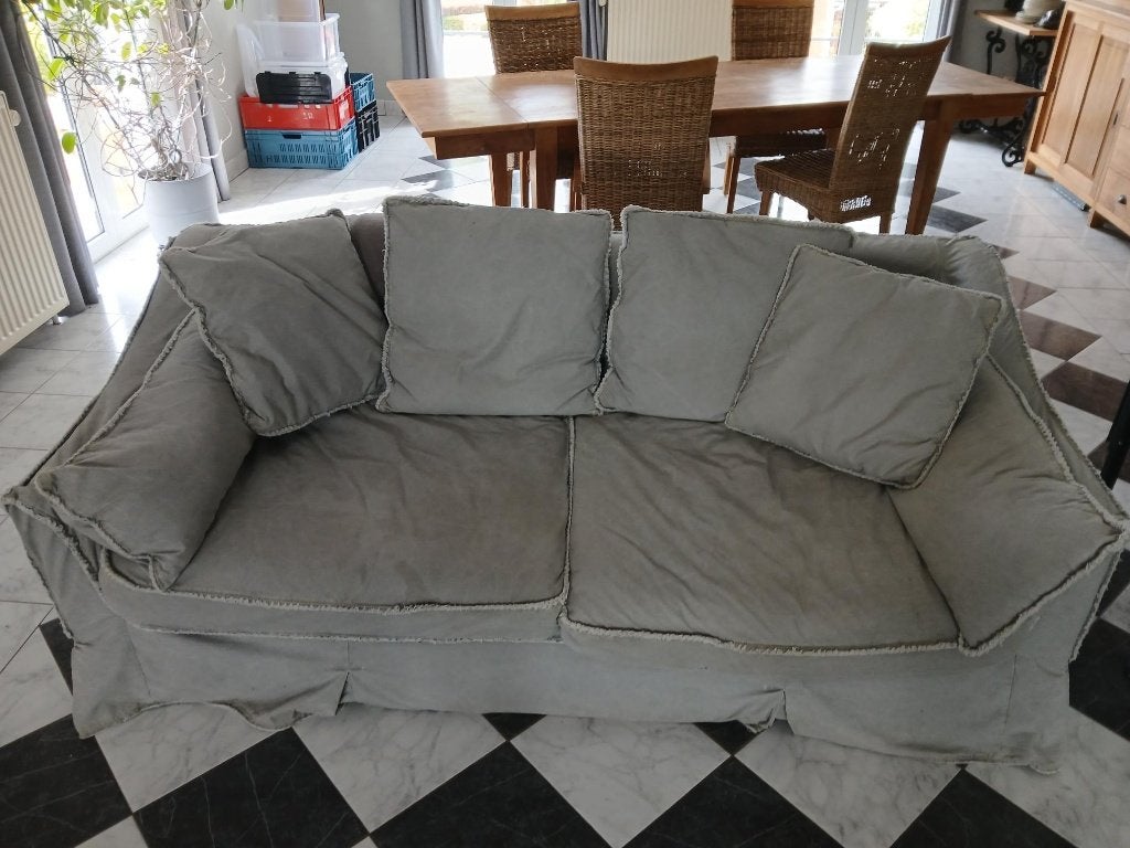 Fauteuil en tissu 3 places, Ophalen, Gebruikt, Stof