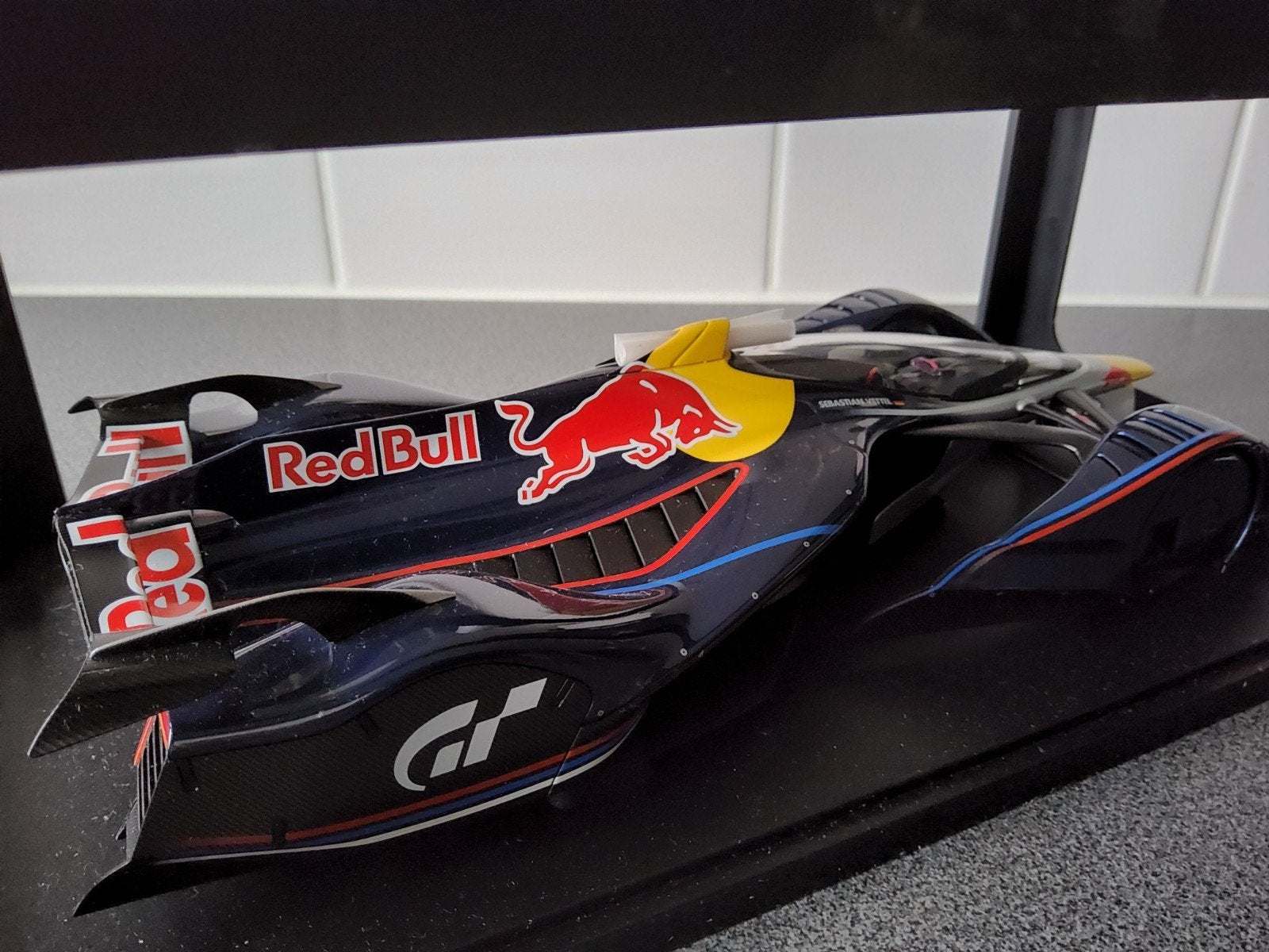Red Bull X 2014 Fan Car Prototype Sebastian Vettel., Hobby & Loisirs créatifs, Voitures miniatures | 1:18, Enlèvement ou Envoi