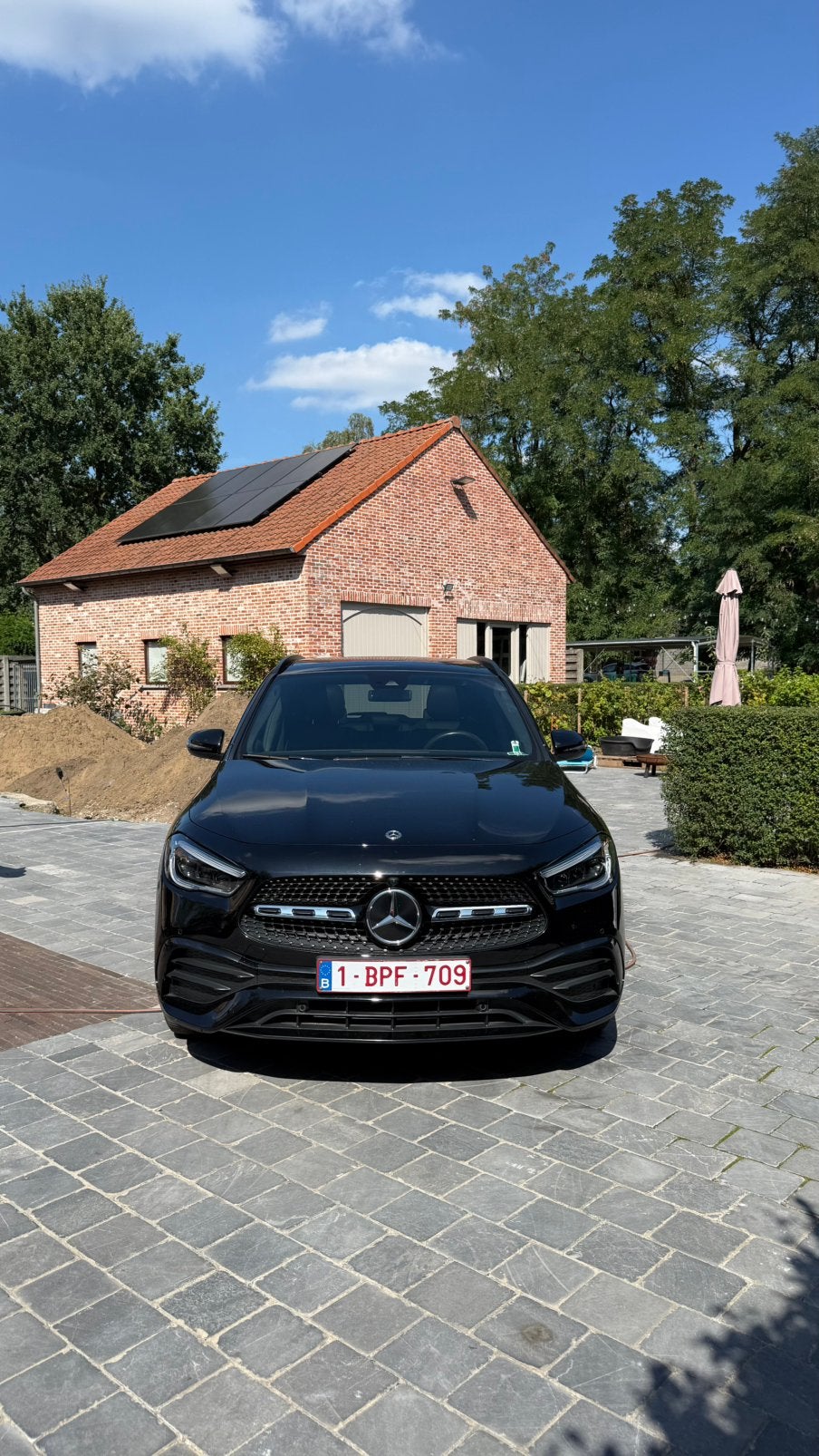 Mercedes GLA 250E AMG Line, Panoramisch / Open Dak, Trekhaak, Autos, Mercedes-Benz, Achat, Air conditionné, Automatique, Particulier