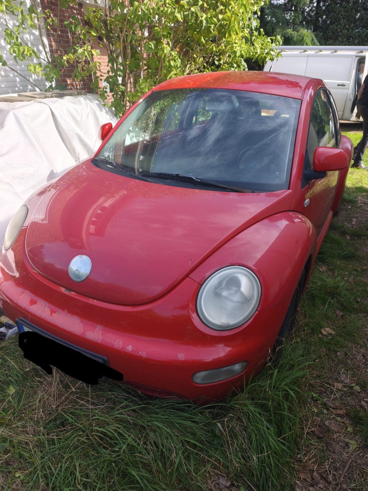 Nieuw Beetle, Auto's, Zwart, Handgeschakeld, 3 deurs, Rood