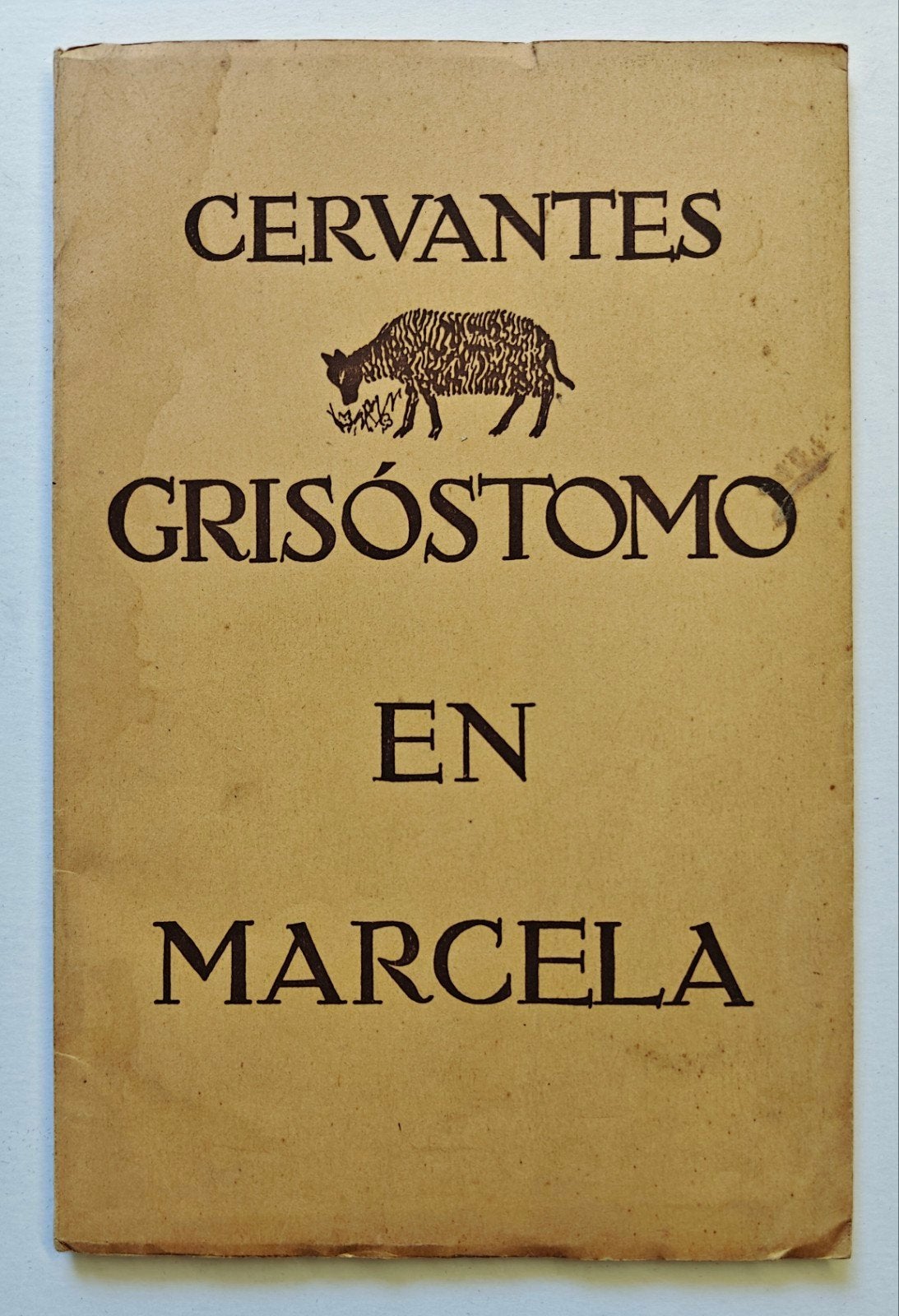 Grisostomo et Marcela/Cervantes. 1951., Enlèvement ou Envoi