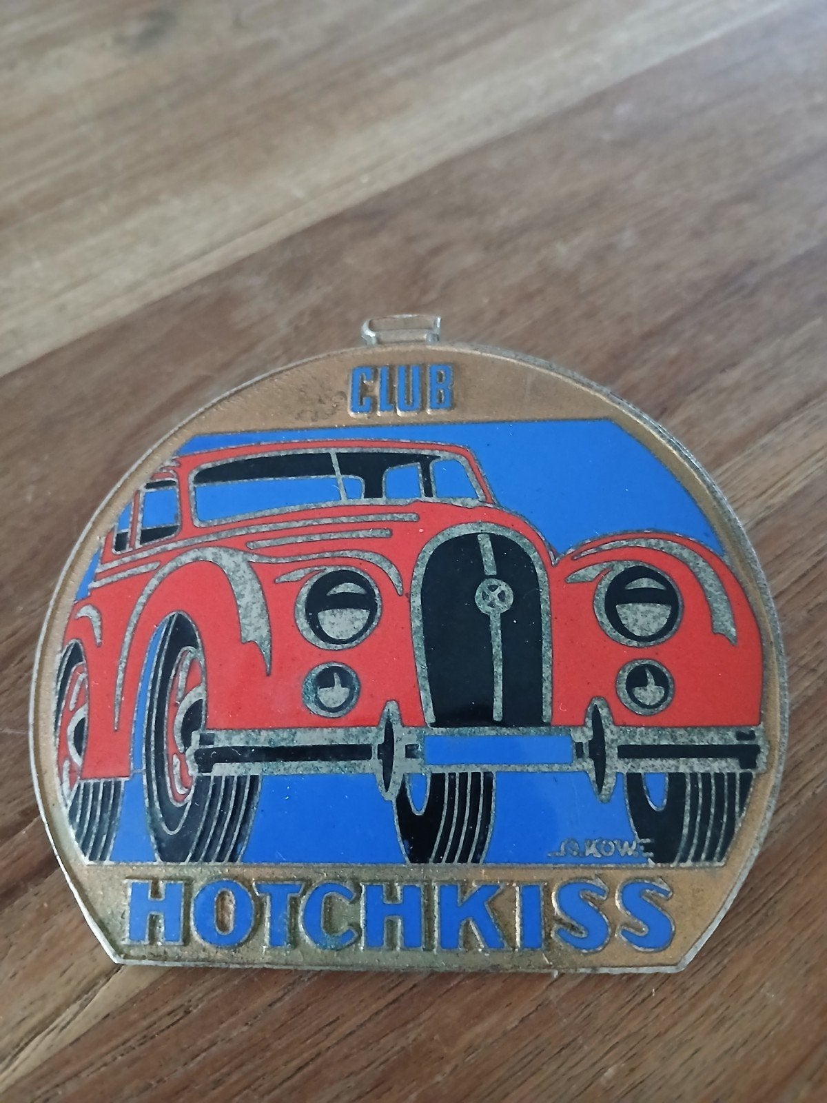 Grillbadge, Ophalen