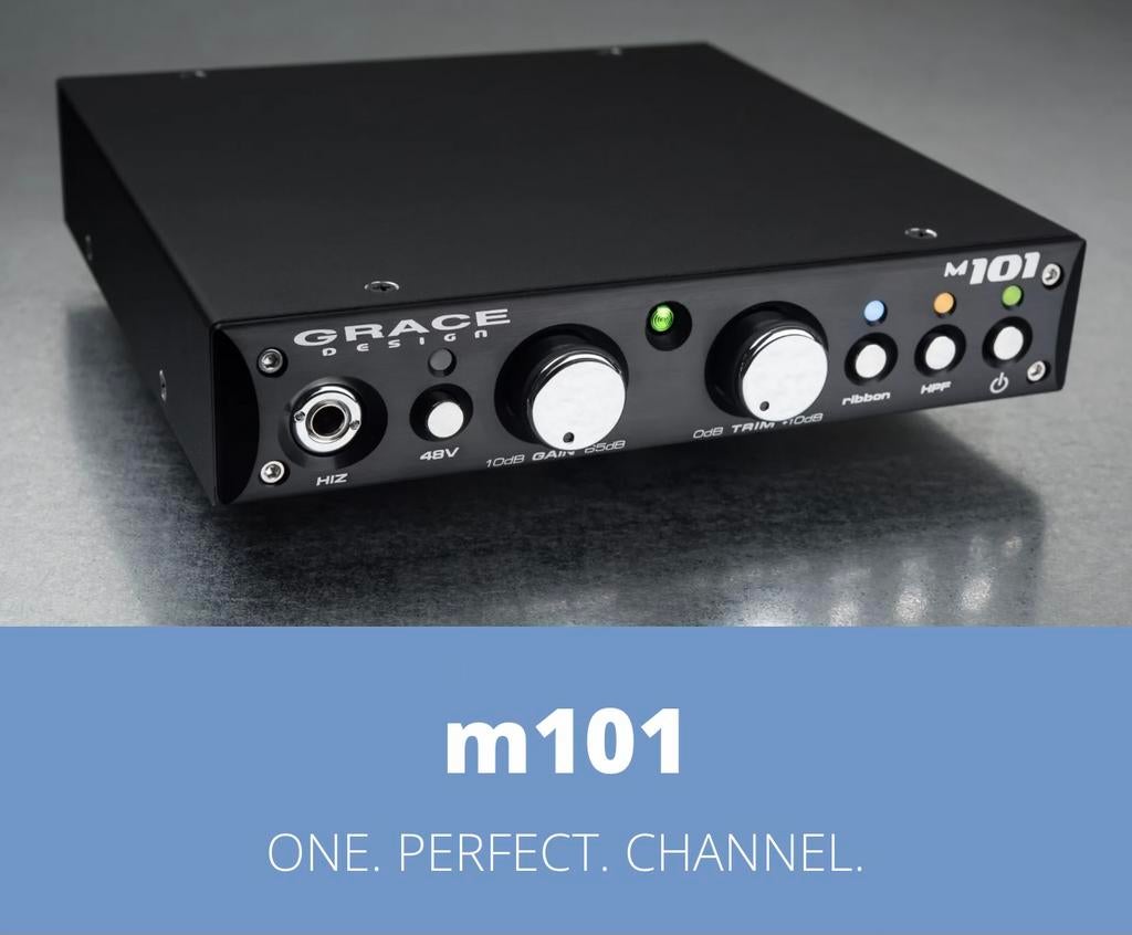 Préampli micro haut de gamme Grace Design M101, TV, Hi-fi & Vidéo, Appareils professionnels, Enlèvement, Comme neuf, Audio