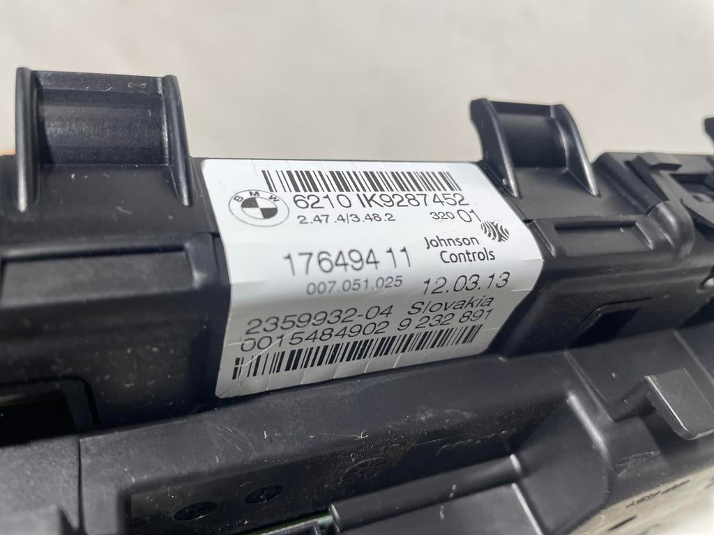 Tellers KM N47 9232891 BMW F20, Auto-onderdelen, Ophalen, F, Gebruikt, BMW