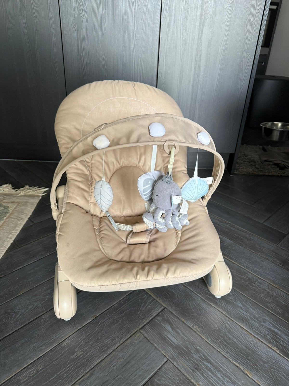 Relax/wipstoel beige chicco zgst., Kinderen en Baby's, Wipstoeltjes, Ophalen, Zo goed als nieuw, Wipstoel, Chicco