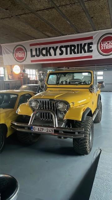 Jeep Oldtimer 1981 Belgische Documenten 5.7 V8, Overige modellen, Lederen bekleding, Bedrijf, SUV of Terreinwagen