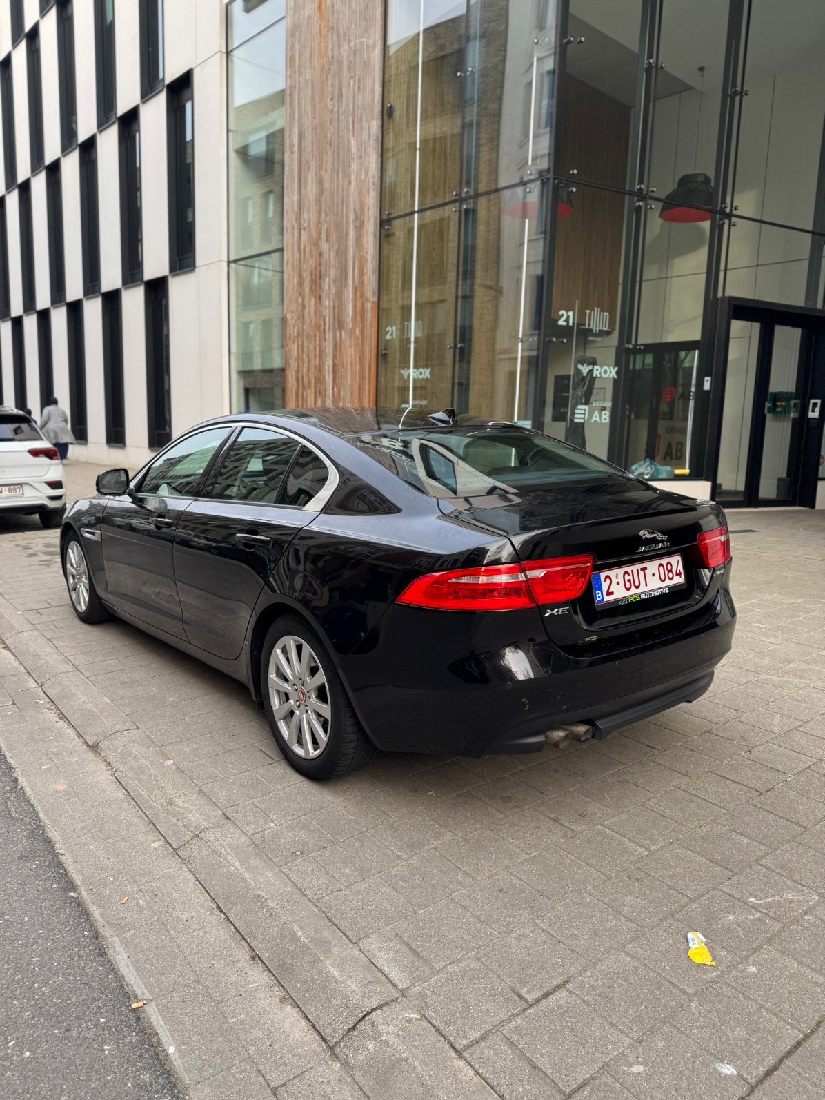 JAGUAR XE 2.0 diesel, Auto's, Automaat, Zwart, Leder, 5 deurs