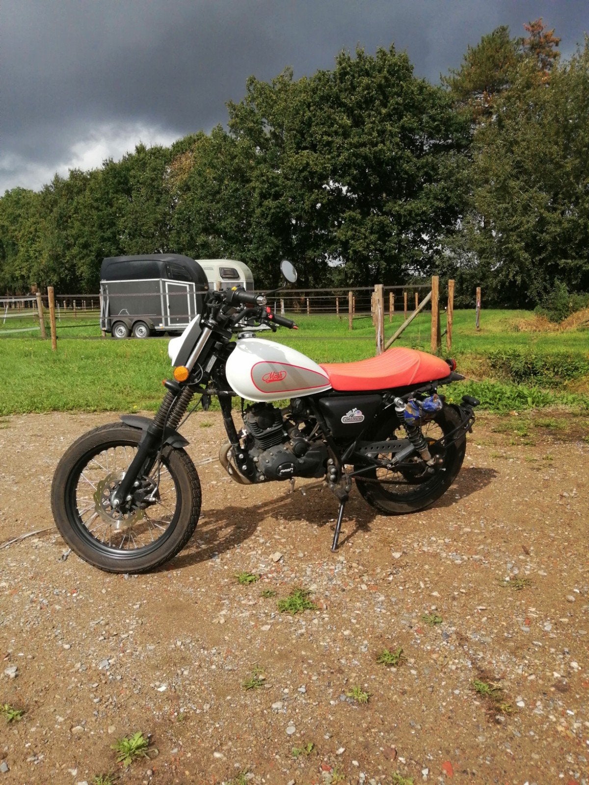 masch dirt bike 49cc, Fietsen en Brommers, Ophalen, 49 cc, 4 versnellingen, Mash