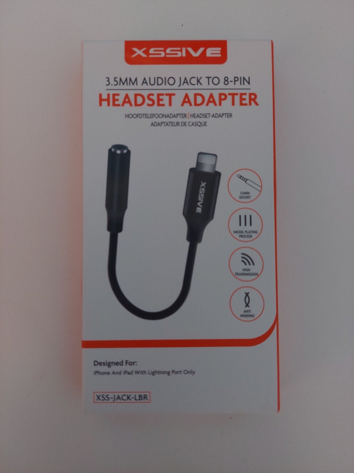 Headset Adapter 3.5mm, Telecommunicatie, Mobiele telefoons | Telefoon-opladers, Ophalen of Verzenden, Adapter