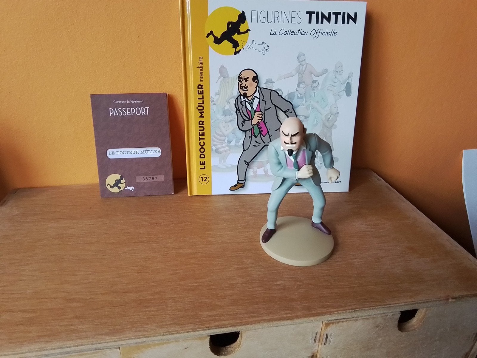 figurines tintin collection officielle., Collections, Enlèvement, Tintin
