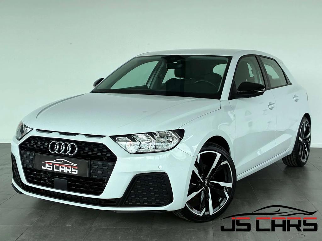 Audi A1 Sportback 1.0 TFSI SPORT-1ERPRO-COCKPIT-CARPLAY-GPS-, Automaat, Stof, 116 pk, Wit