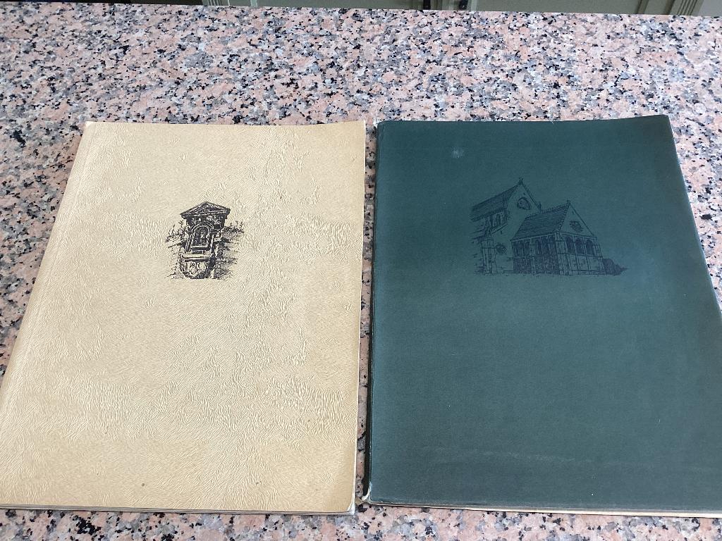Lot 2 livres, ÉLÉMENTS DE CONSTRUCTION, St Lucas, Bruxelles, Enlèvement ou Envoi, Utilisé, Architectes
