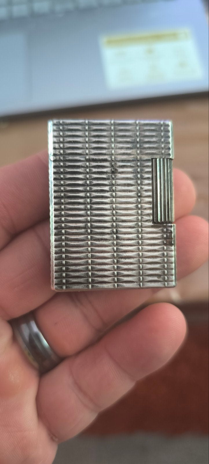 briquet dupont ligne 1, Collections, Articles de fumeurs, Briquets & Boîtes d'allumettes, Enlèvement ou Envoi, Utilisé, Briquet