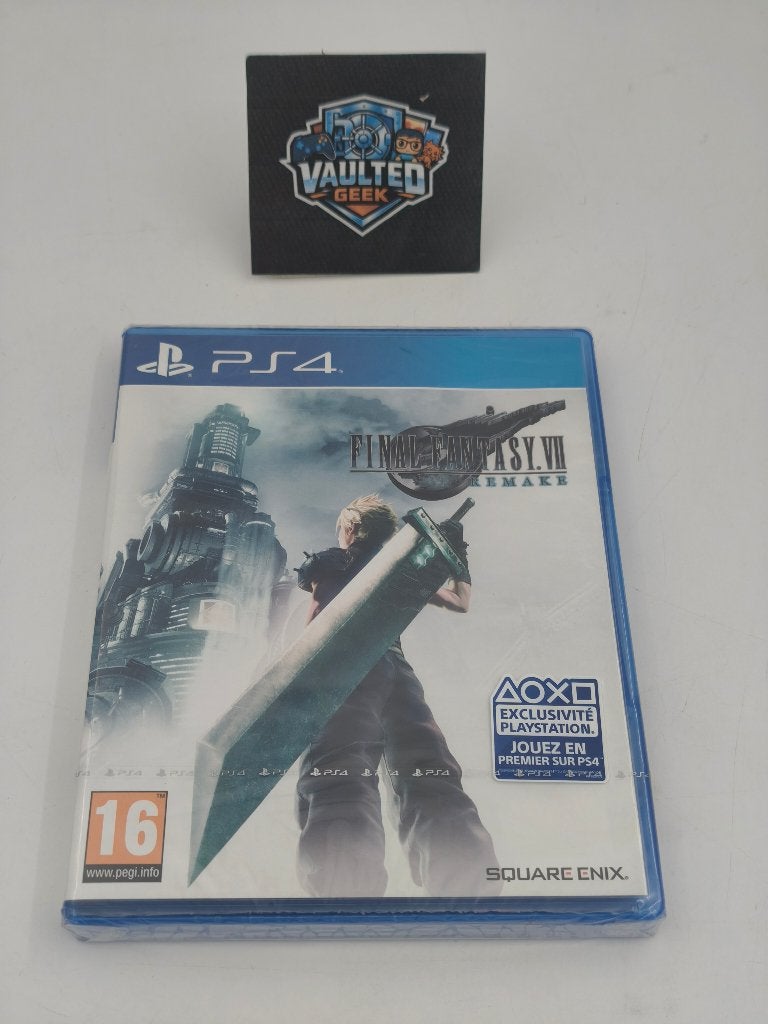 Final Fantasy VII Remake PS4 Nieuw Geseald, Games en Spelcomputers, Games | Sony PlayStation 4, 1 speler, Ophalen of Verzenden
