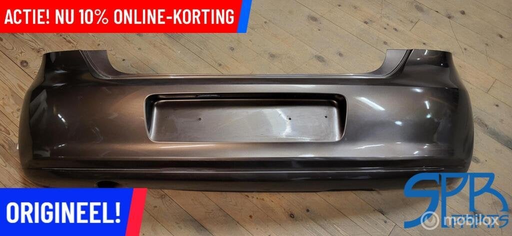 VW POLO 6R LH8Z ACHTERBUMPER 1x UITLAAT GAT SPARING ZGAN TSI, Enlèvement ou Envoi, Volkswagen, Utilisé, Volkswagen