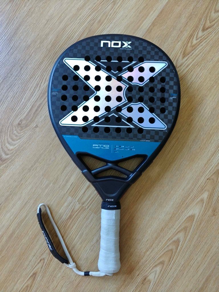 Nox AT10 Genius 12K, Sports & Fitness, Enlèvement, Utilisé, Raquette de padel