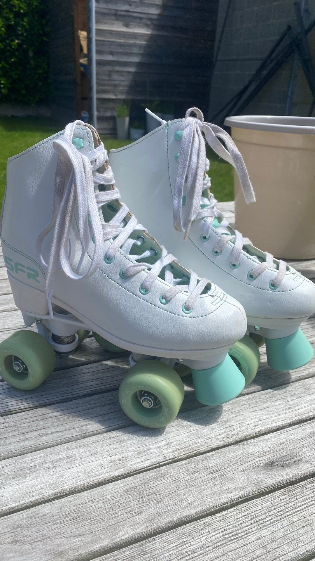 Rolschaatsen maat 37, Sports & Fitness, Patins à roulettes alignées, Enlèvement, Comme neuf