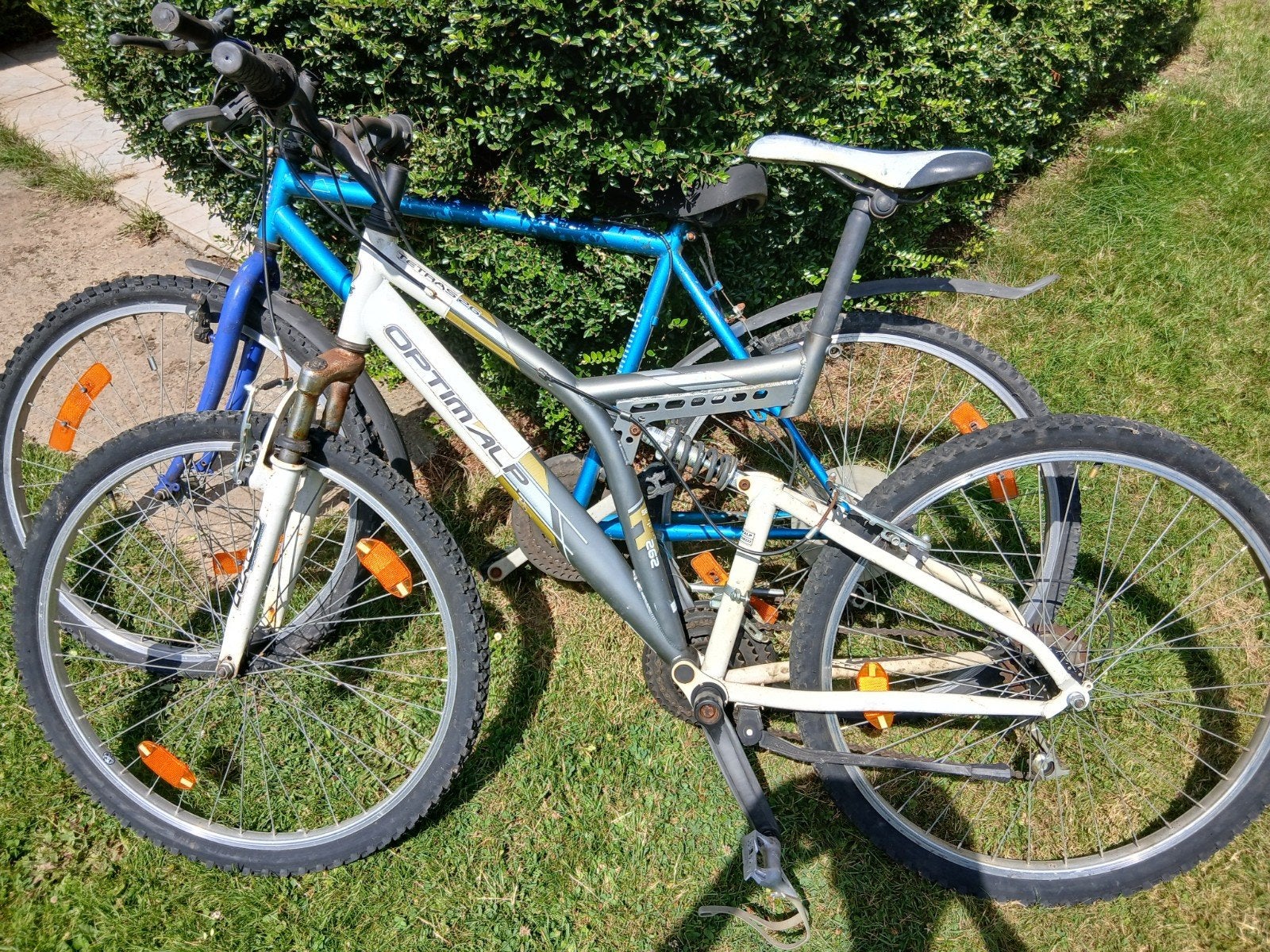 Oude fietsen, Ophalen