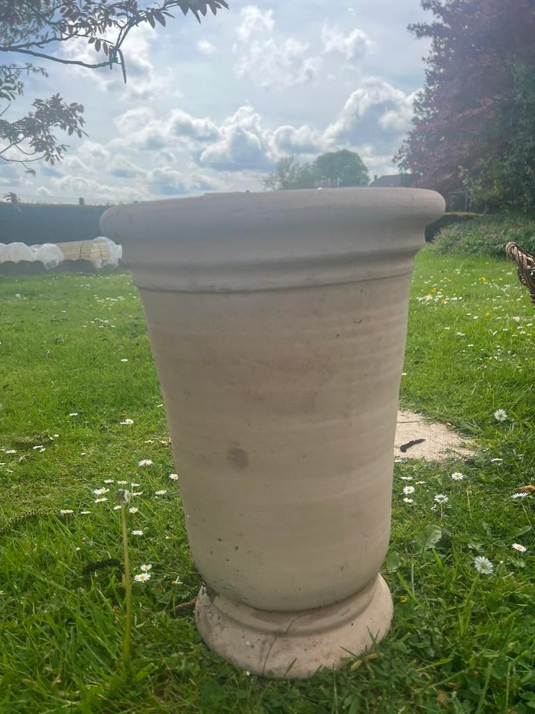 Grande jarre de terrasse - Terre cuite - Tb état, Rond, Comme neuf, 30 à 60 cm, Enlèvement