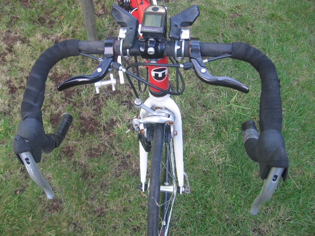 24 inch Marlin Ventoux koersfiets dubbele rem kader 36, Ophalen, Velgrem, Handrem, Gebruikt