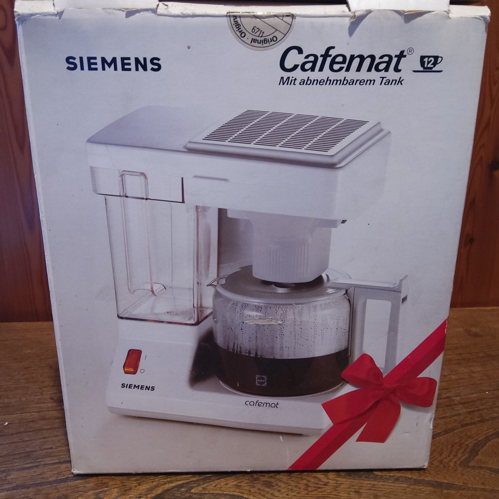 Koffiezetapparaat Siemens Cafemat Jaren 80. 12 kopjes., Elektronische apparatuur, Afneembaar waterreservoir, 10 kopjes of meer