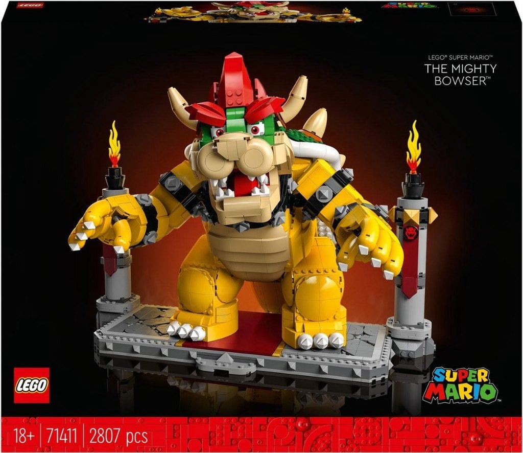 LEGO NIEUW SEALED Super Mario 71411 The Mighty Bowser, Nieuw, Ophalen of Verzenden, Disney, Complete set
