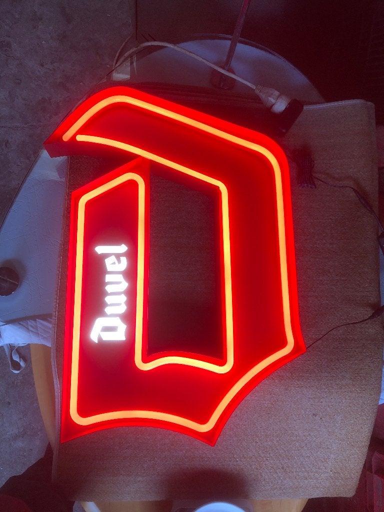 Duvel led-verlichting, Ophalen